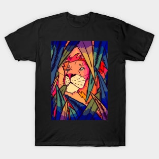 lion in the jungle T-Shirt